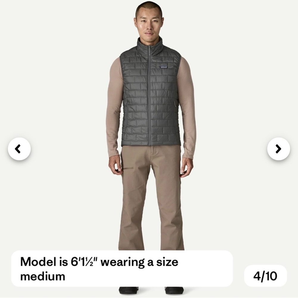 Patagonia Men's Nano Puff Vest - Picture 4 of 13